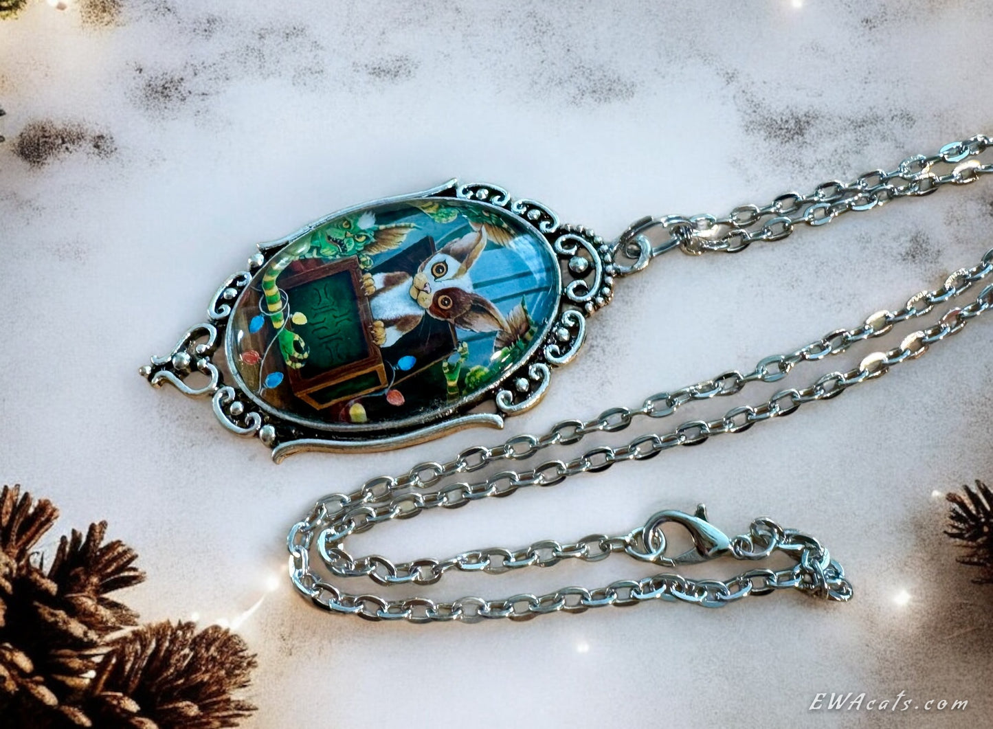 Necklace "Furry Gremlins"