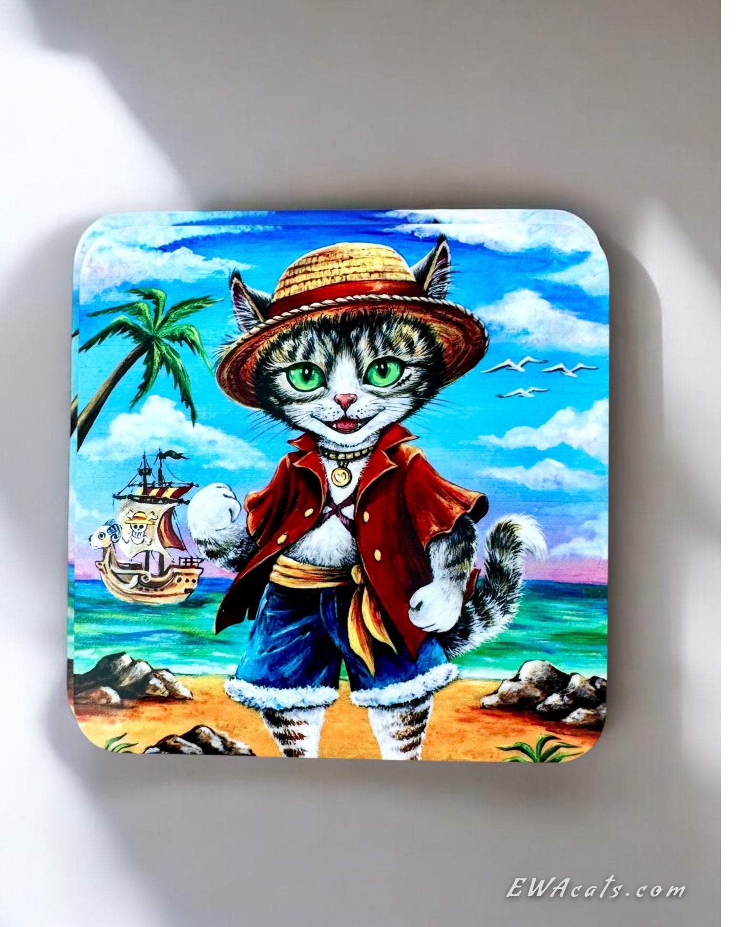 Coaster "Monkey D. Fluffy"