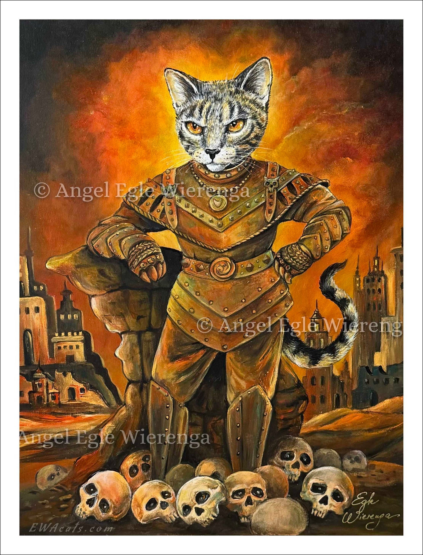 Art Print "Vigo the Catpathian"