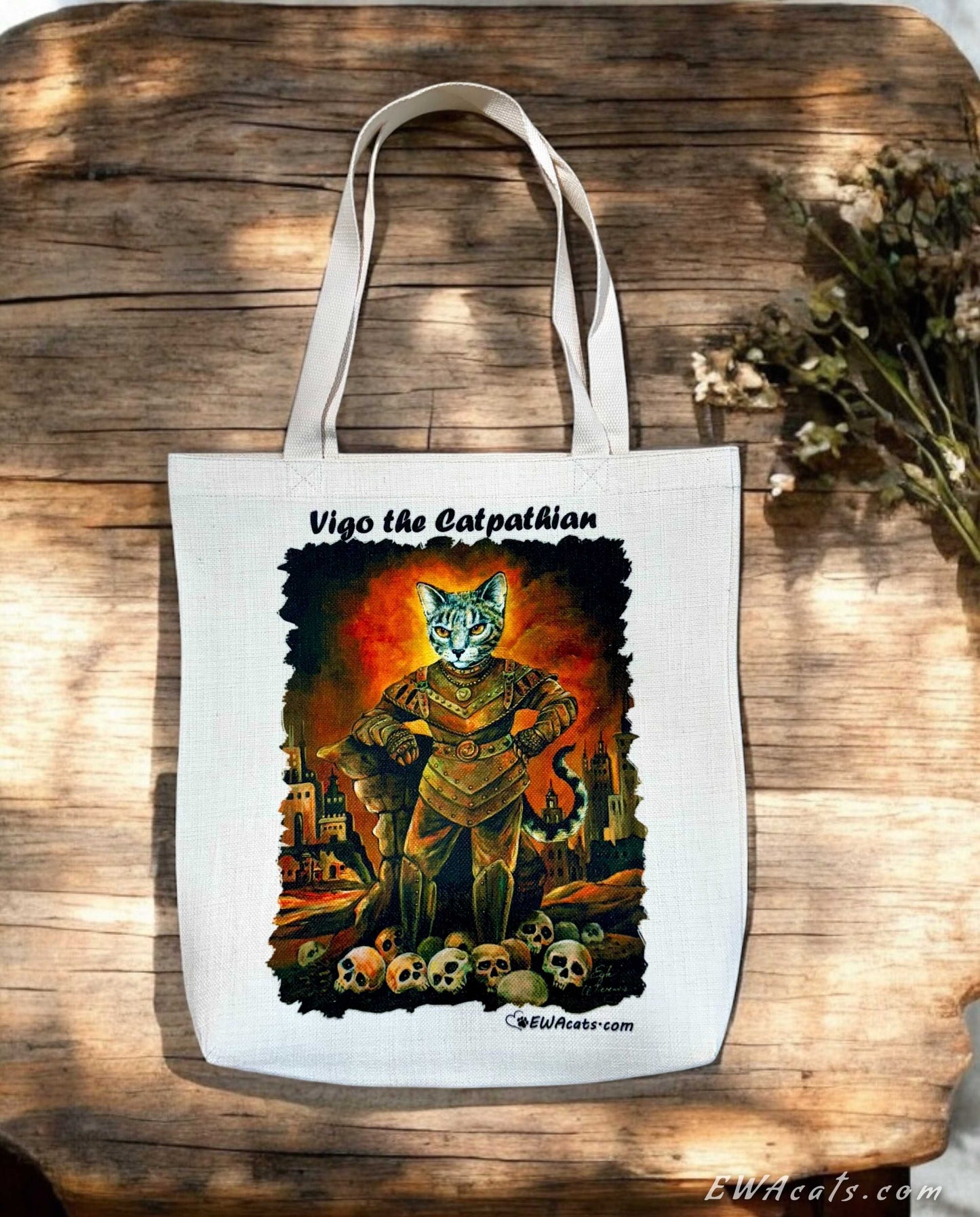 Tote Bag "Vigo the Catpathian"