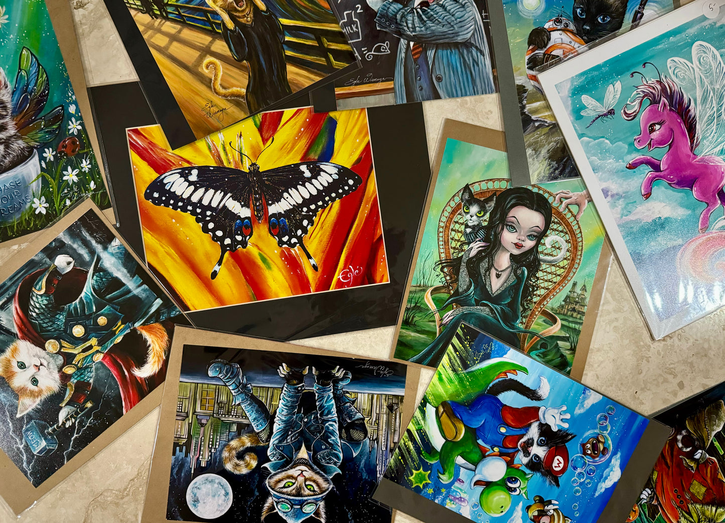 ๐ Limited Time! MYSTERY PACK โ (10 prints of various sizes) A Surprise Collection of My Artworks! ๐