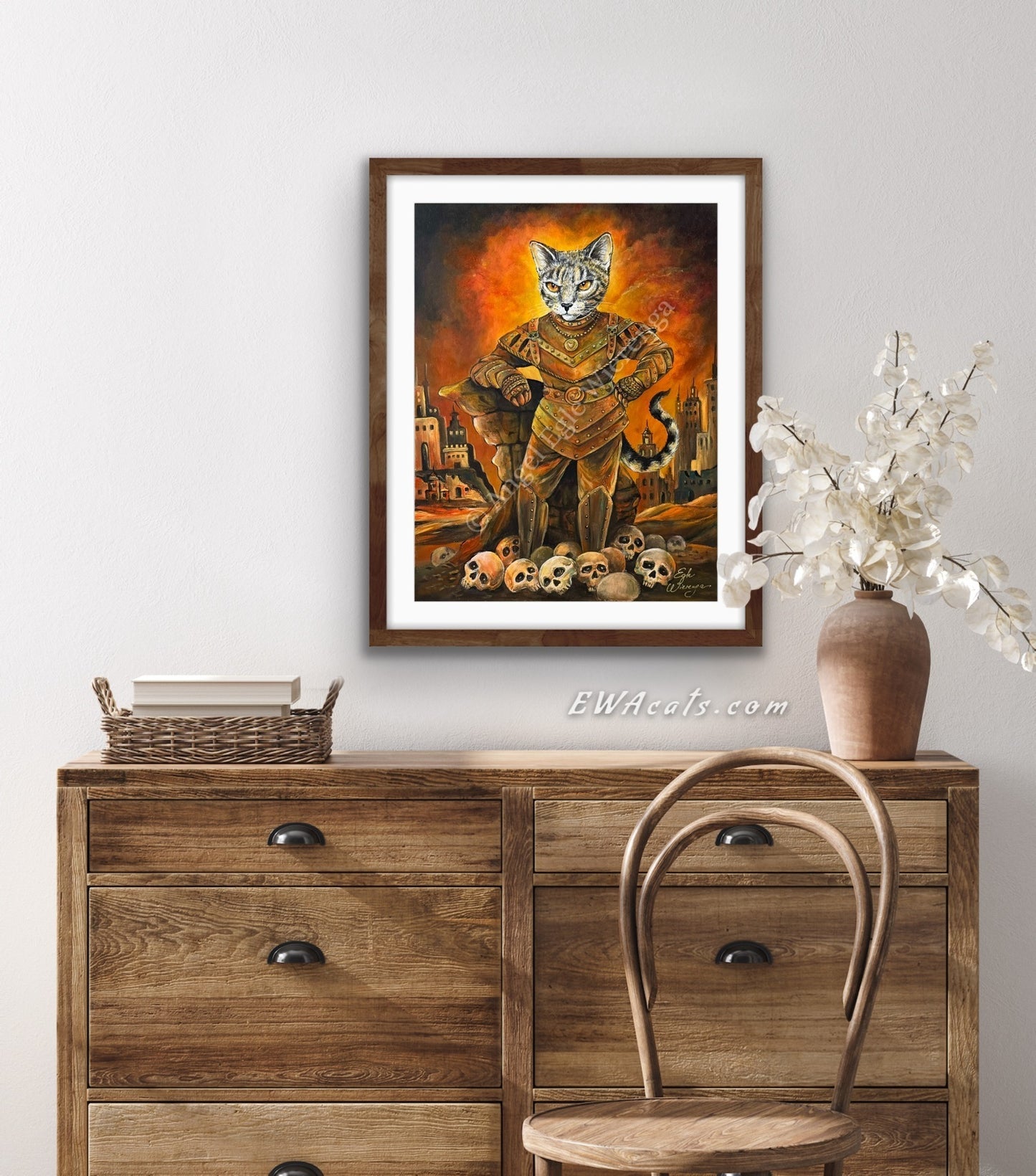 Art Print "Vigo the Catpathian"