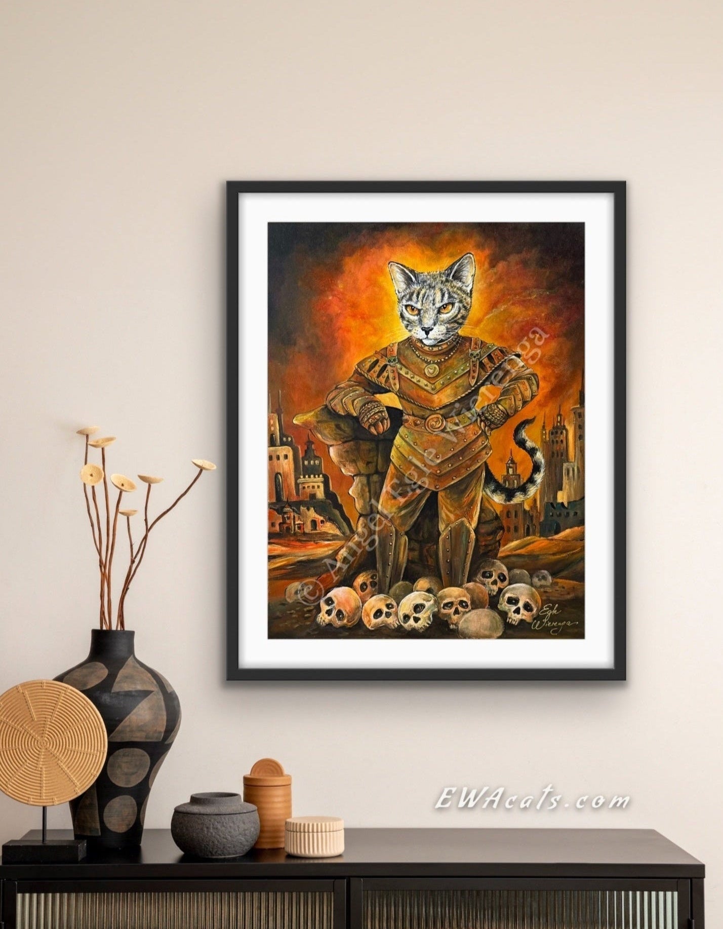 Art Print "Vigo the Catpathian"
