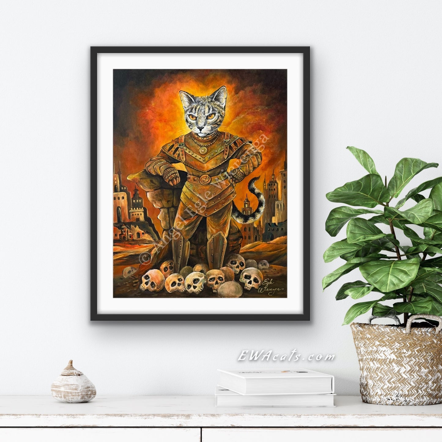 Art Print "Vigo the Catpathian"
