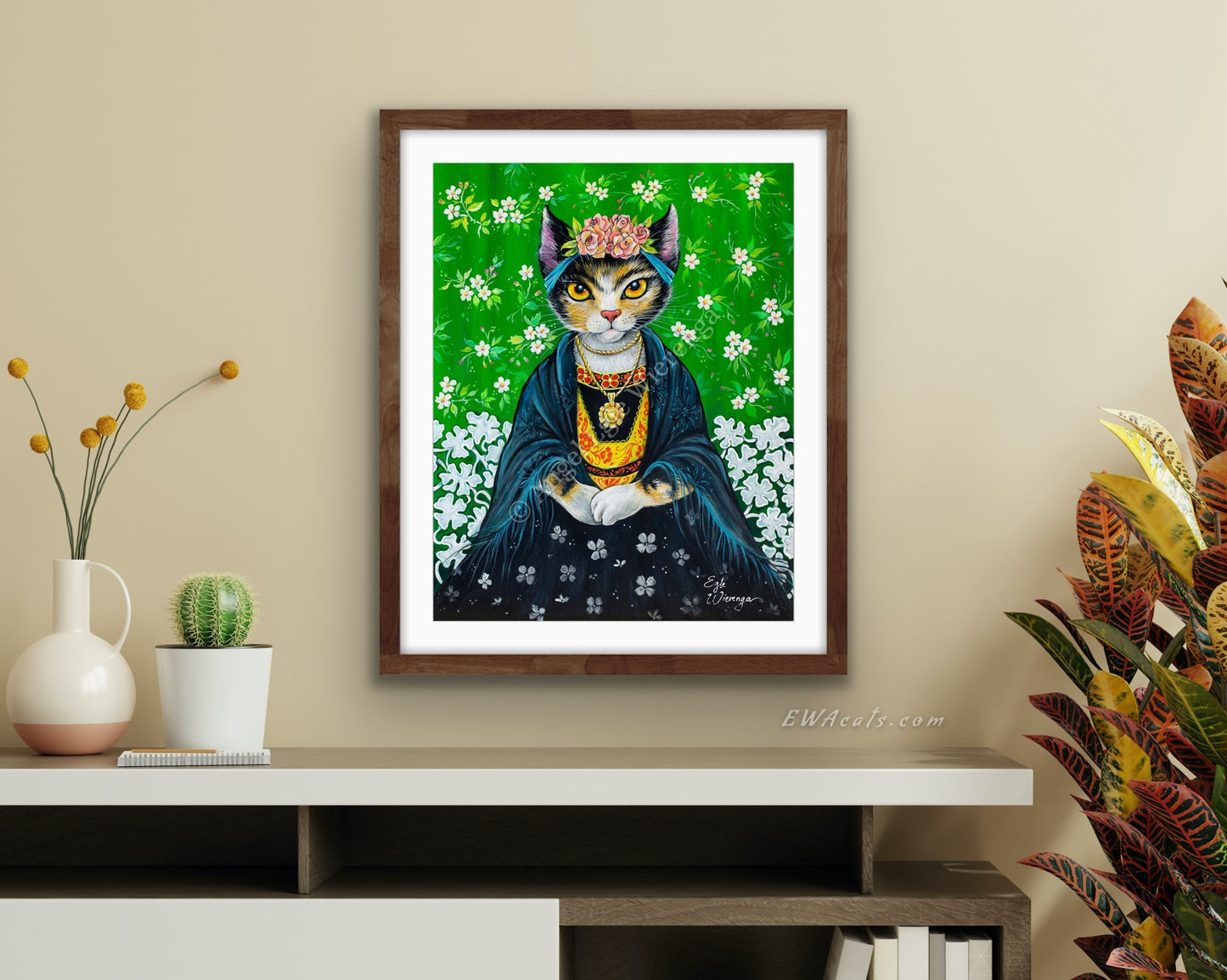 Art Print "Frida Calico"