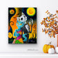 SUPREME MASTER CANVAS "Jack and Sally Cats" (#5 last canvas!) Limited to 5 only!