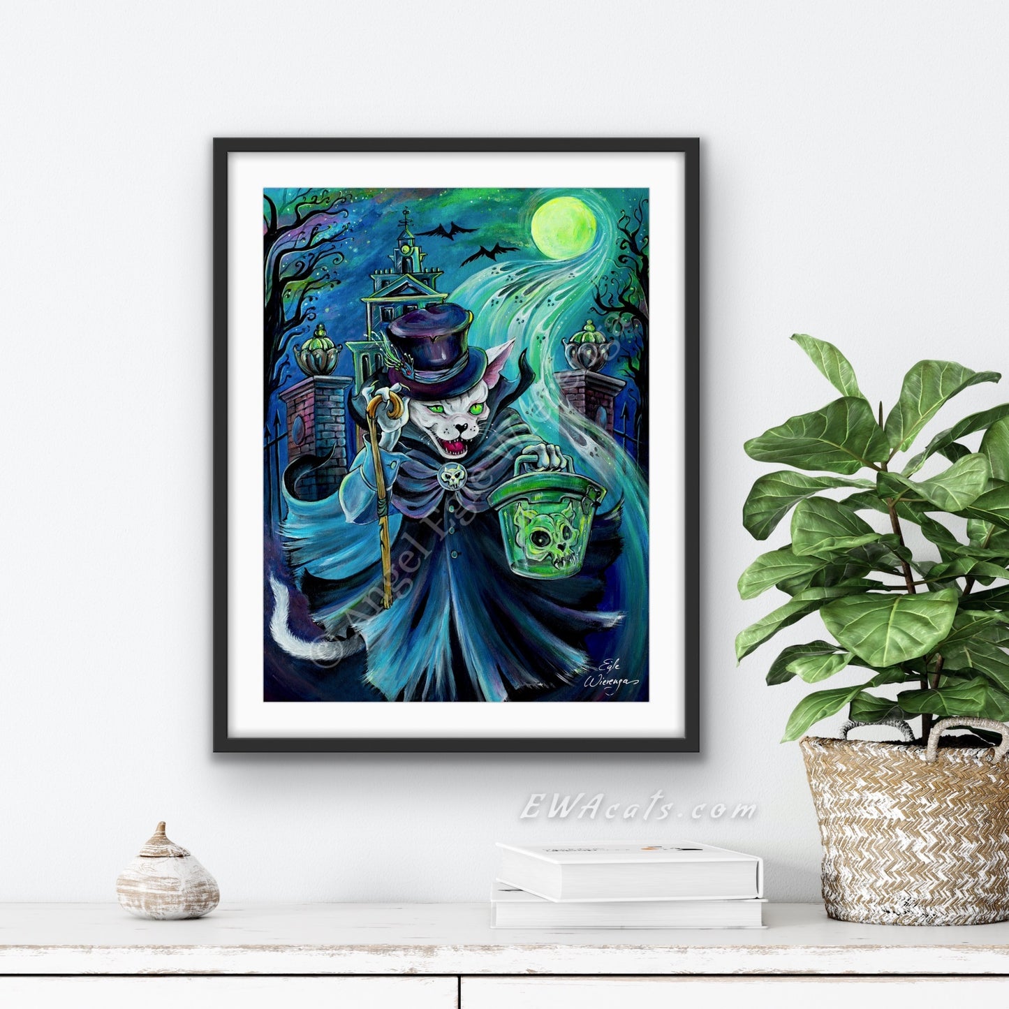 Art Print "Catbox Ghost"