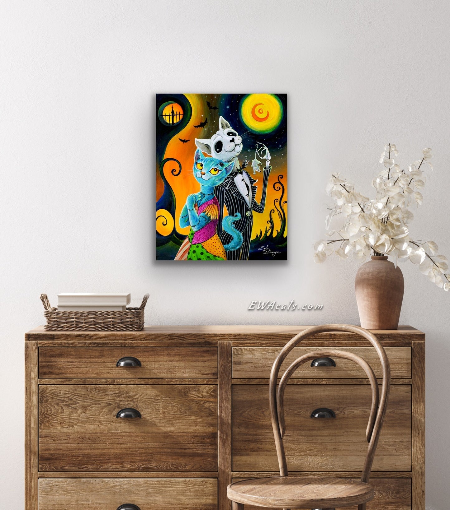 CANVAS "Jack and Sally Meows" Open Edition