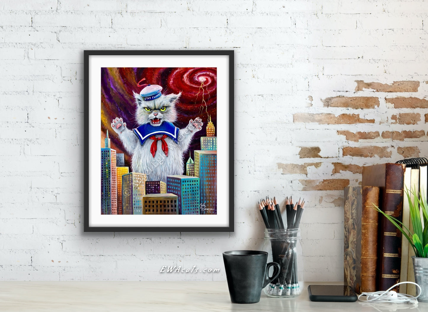 Art Print "Stay Fluff"