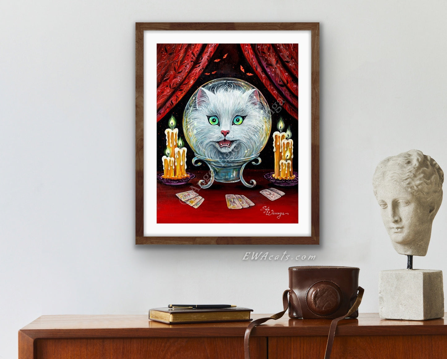 Art Print "Meowdame Leota"