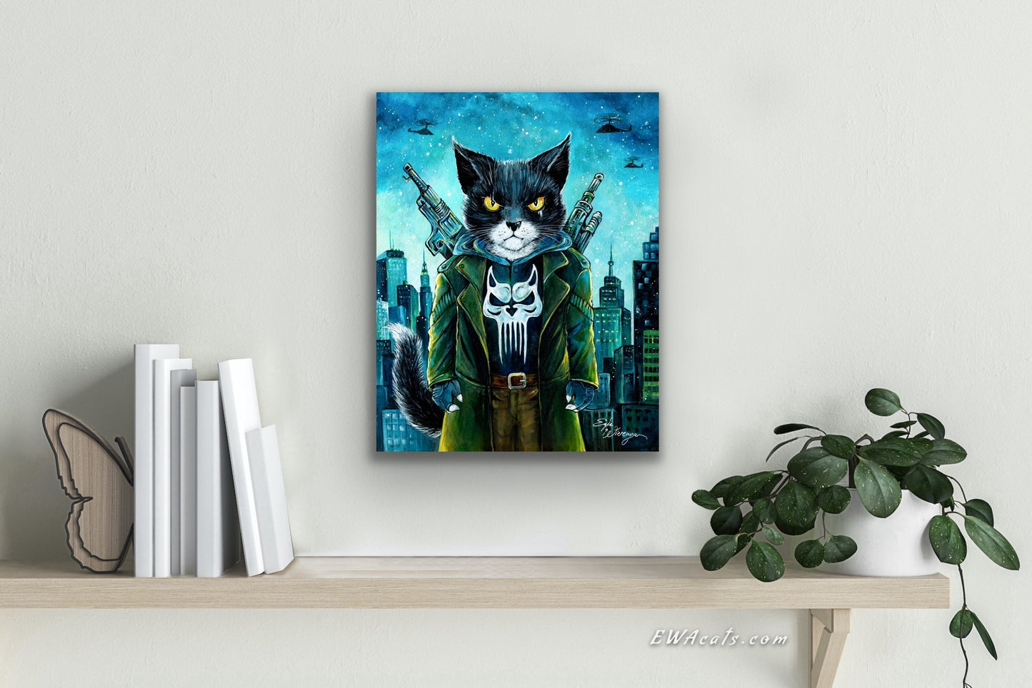 CANVAS "Purrnisher" Open & Limited Edition