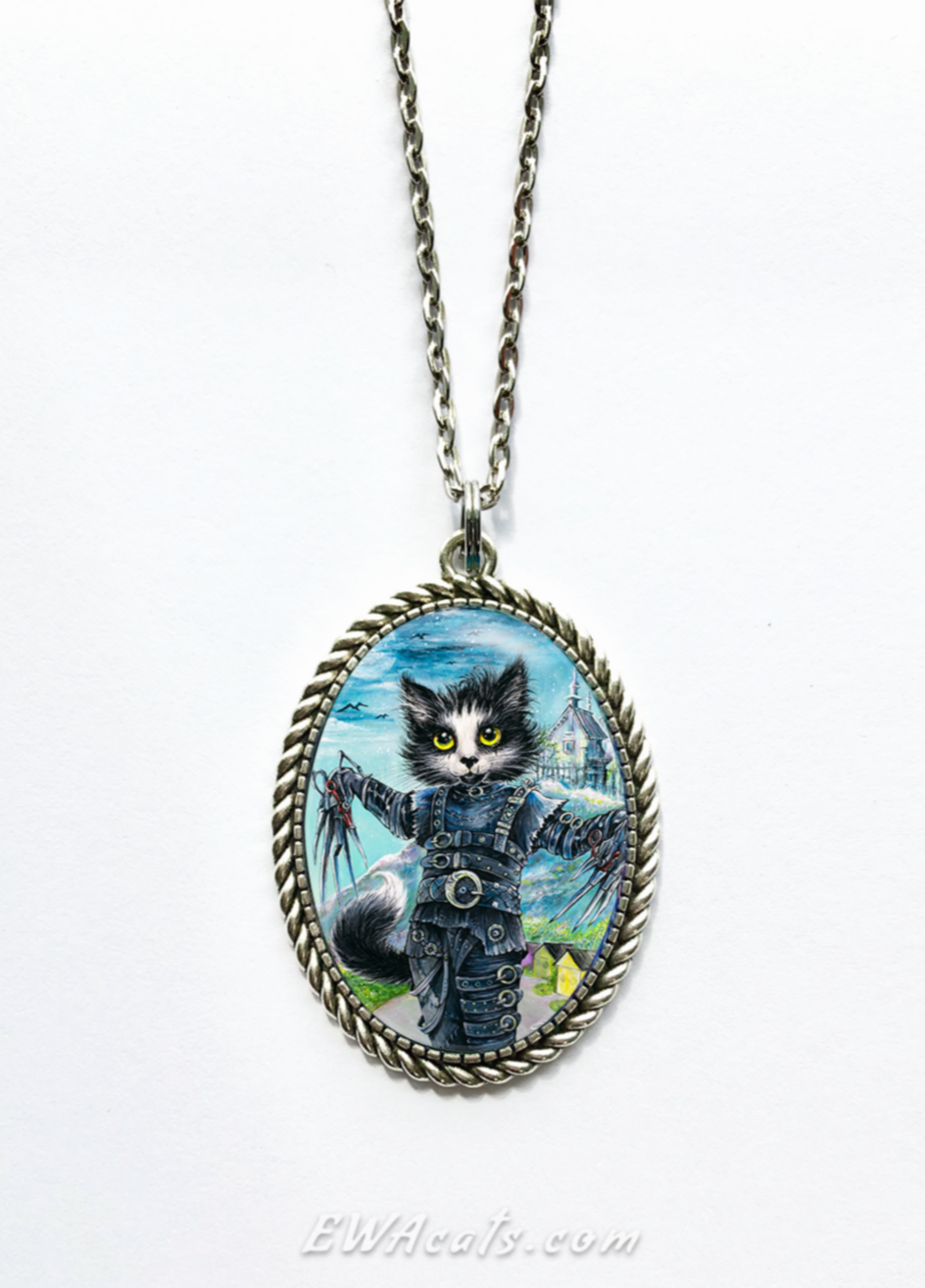 Necklace "Kitty ScissorClaws"