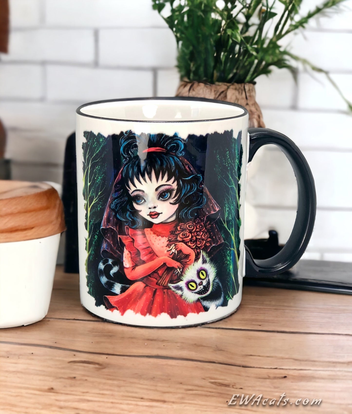 MUG "Lydia and Her Beetle Kitty"