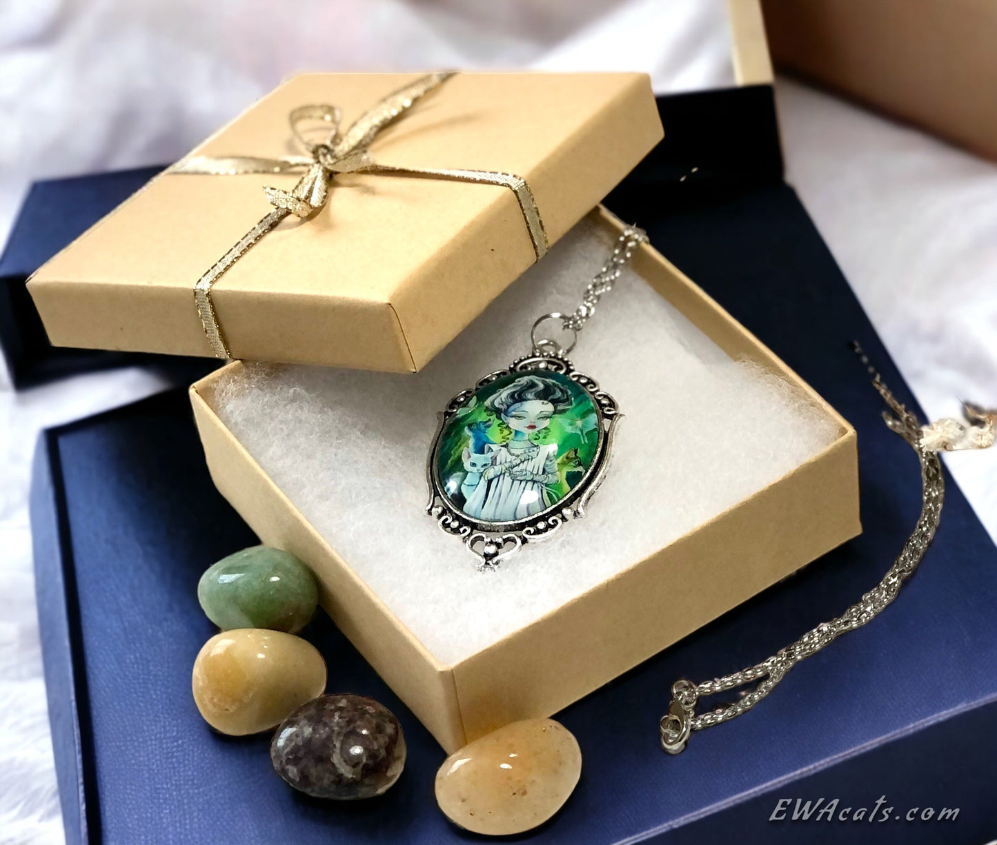 Necklace "Kitty Link"