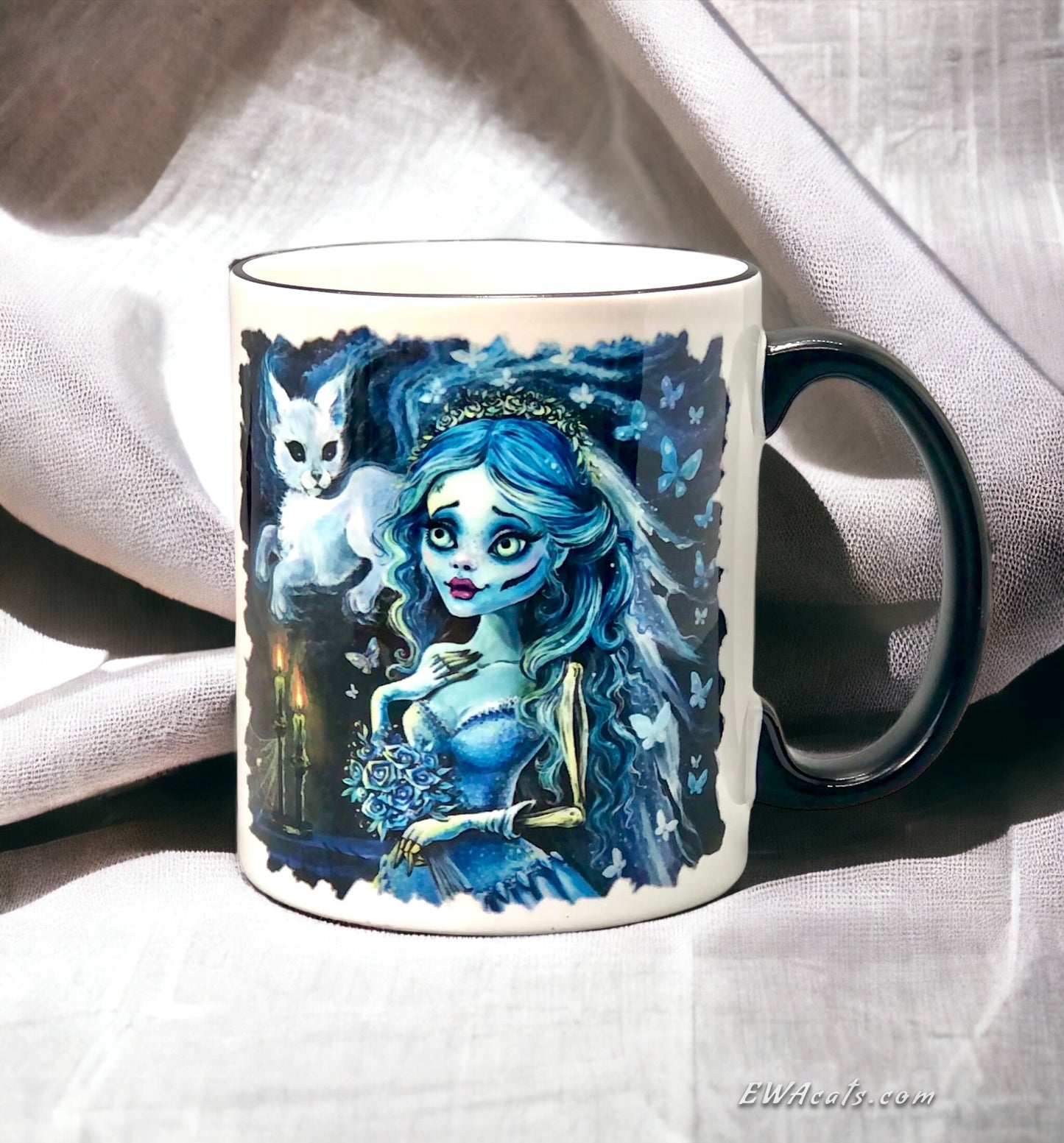 MUG "Emily & her Ghost Kitty"