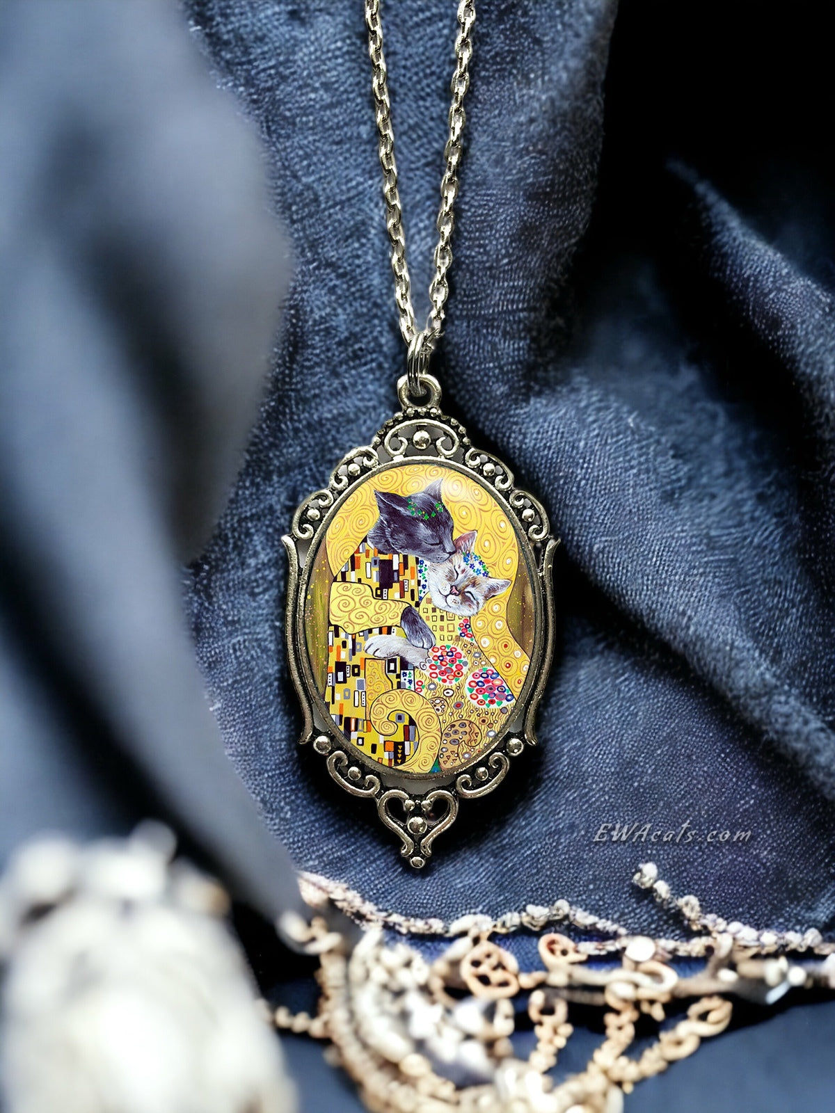 Necklace The Kitty Kiss"