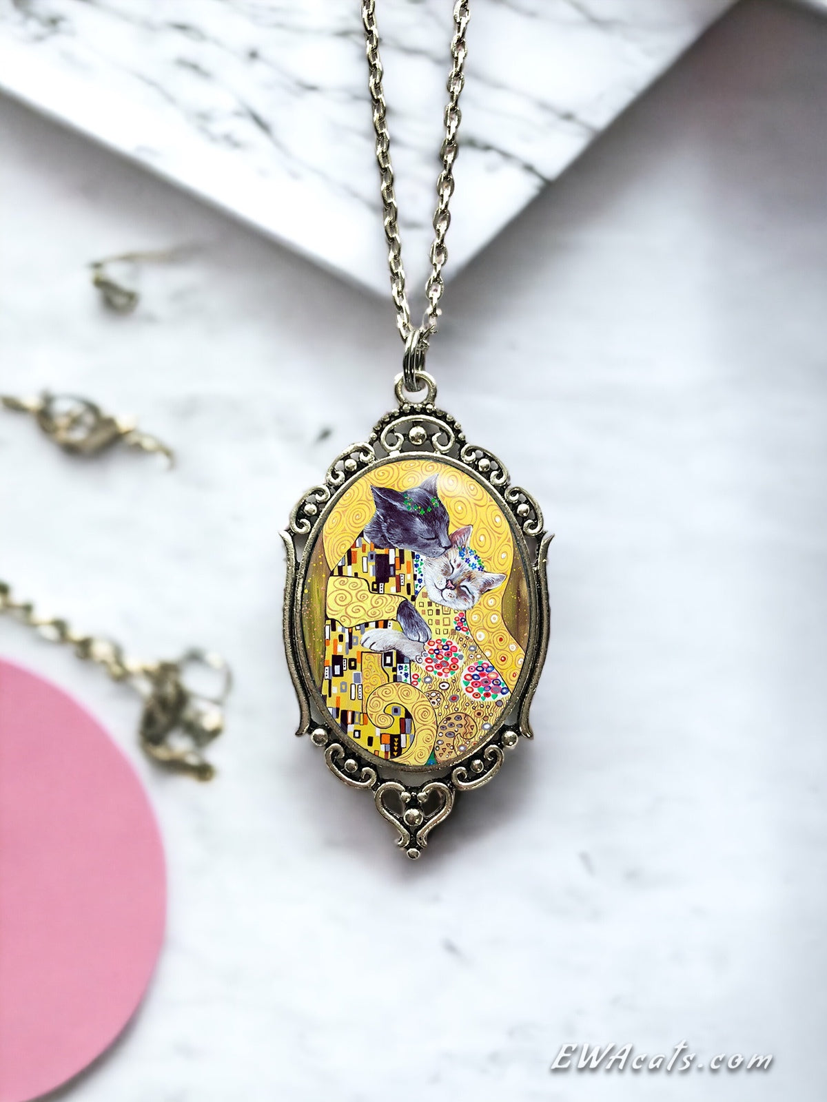 Necklace The Kitty Kiss"