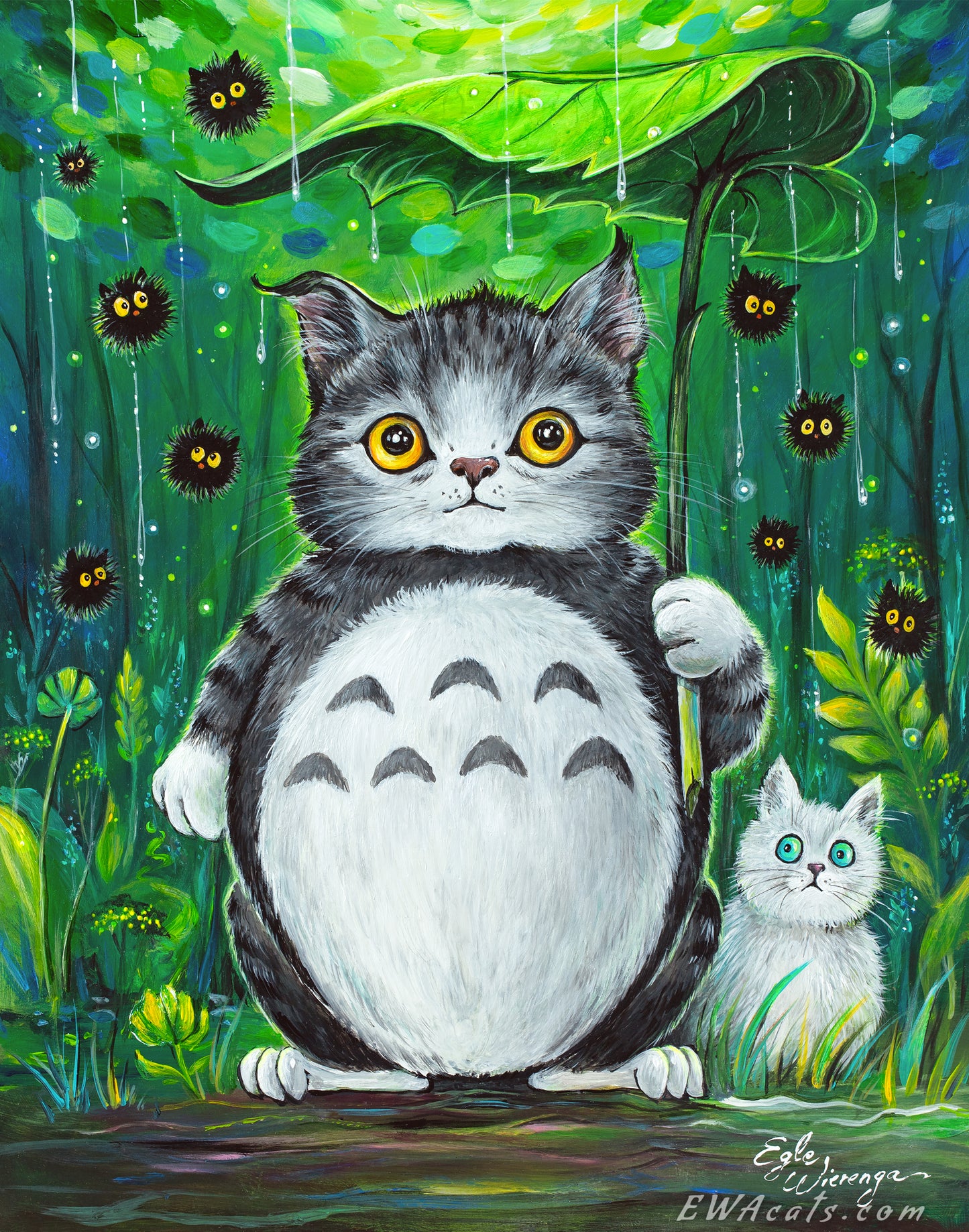 SUPREME MASTER CANVAS "Catoro's Shelte" #1, Limited to 5 only!