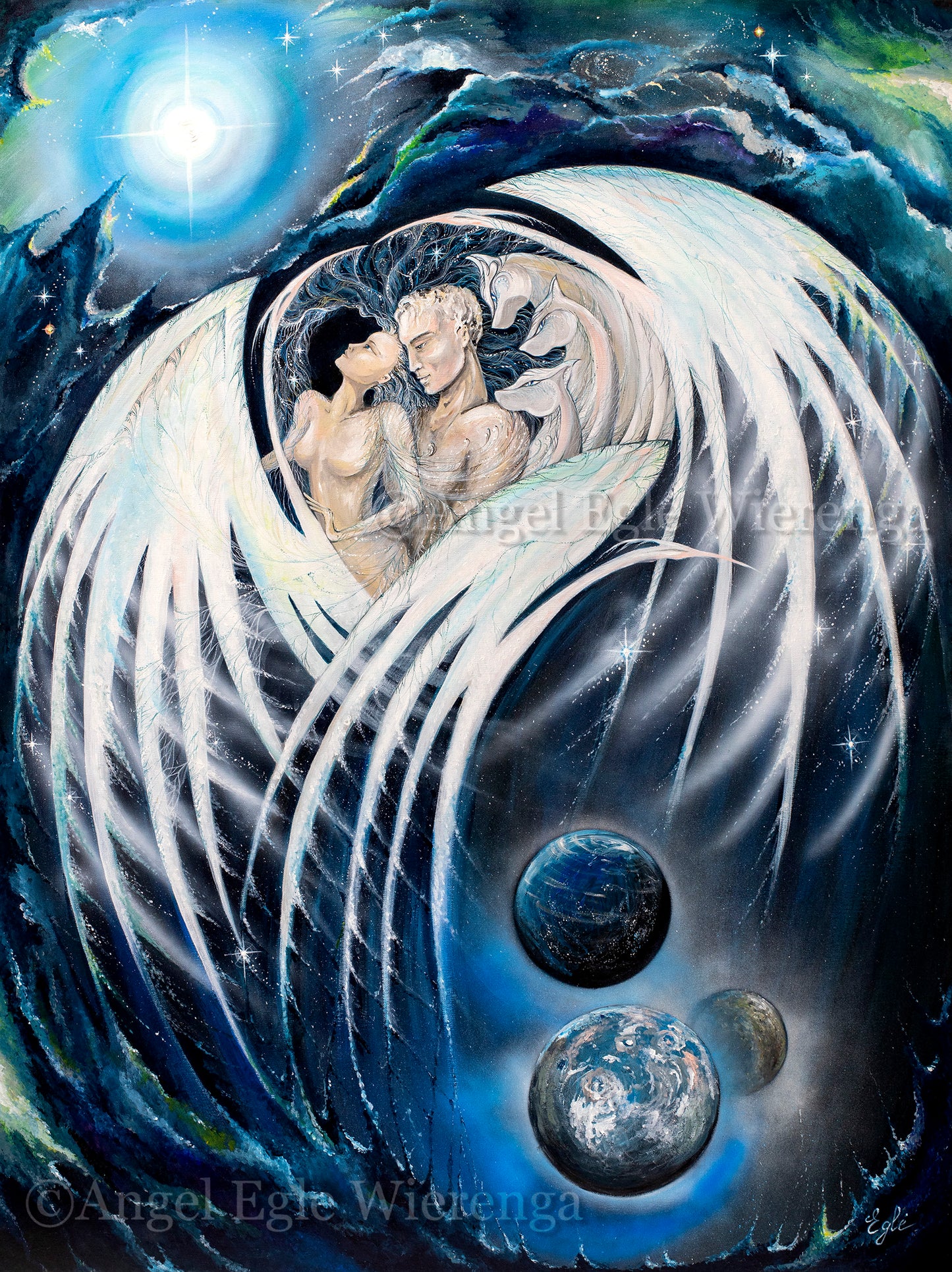 Original Painting "Universal Love" Acrylics on Canvas