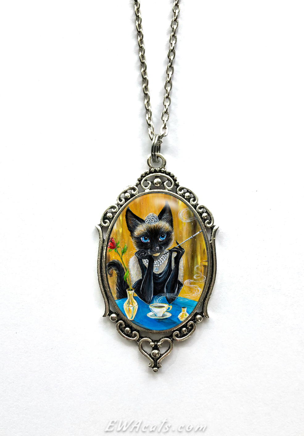 Necklace "Audrey HepPurr"