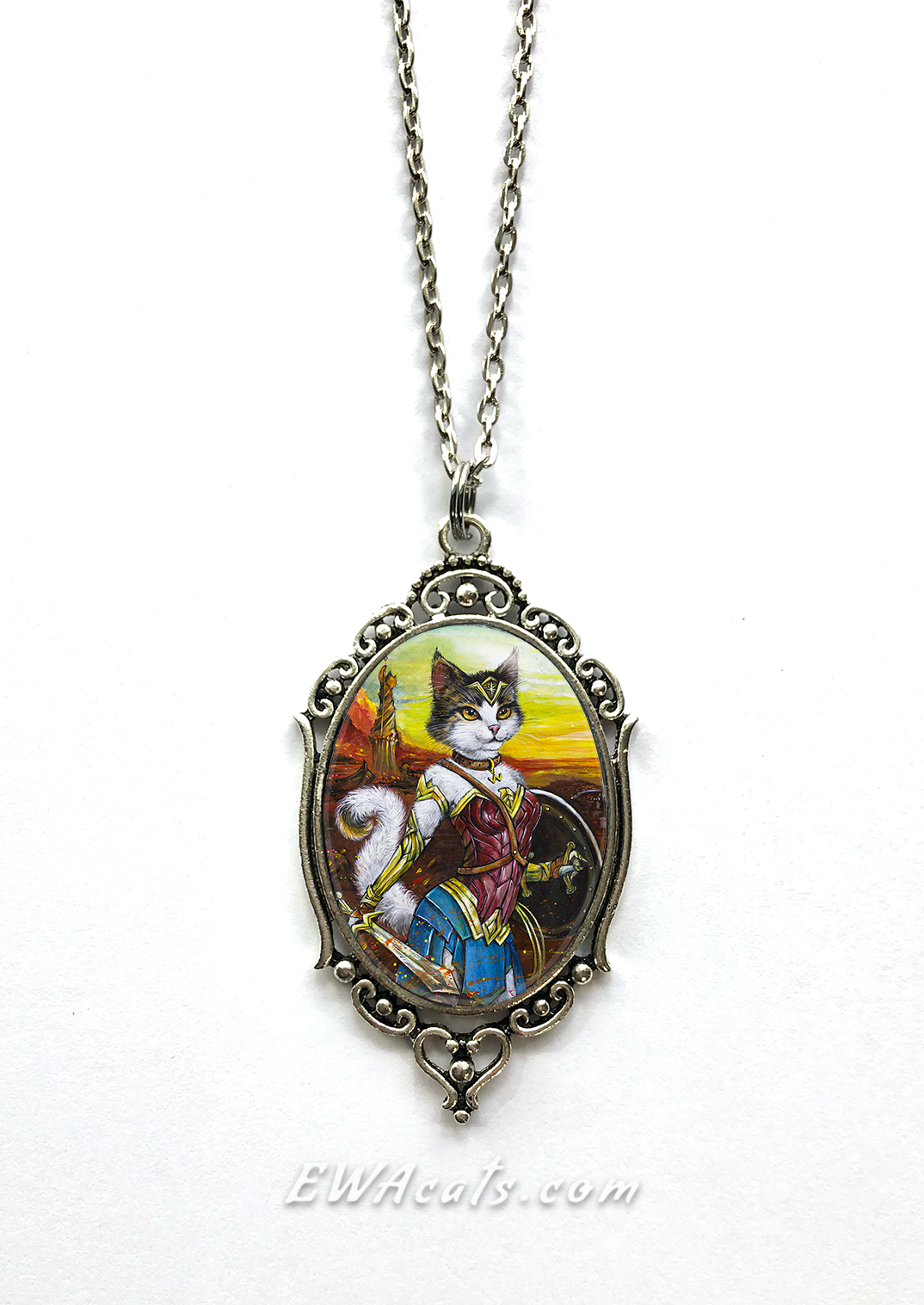 Necklace "Meowzonian Purrincess"