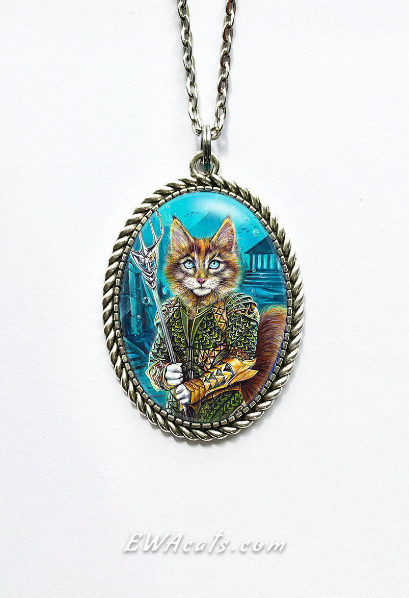 Necklace "The King of CATlantis"