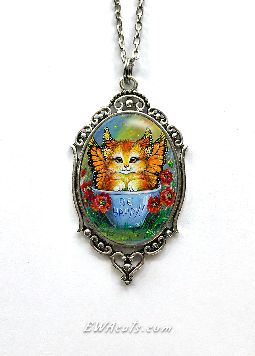 Necklace "Be Happy!"