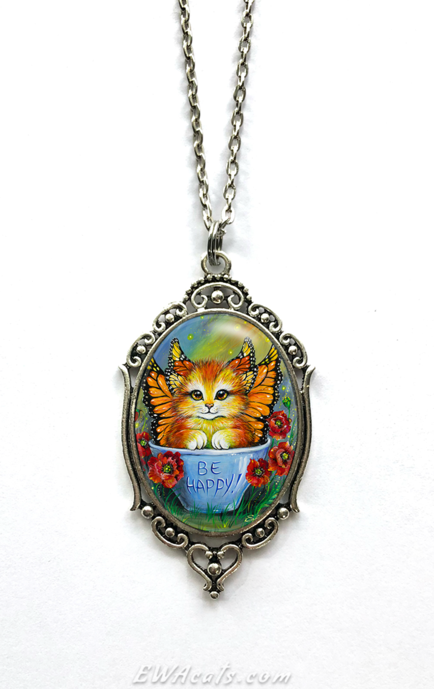 Necklace "Be Happy!"