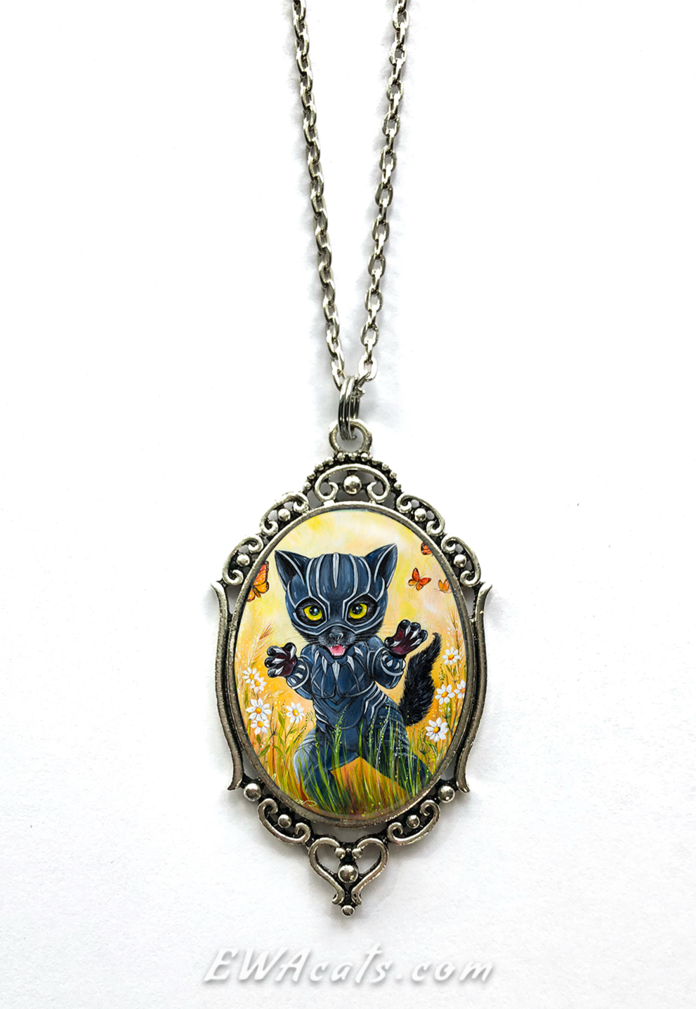 Necklace "Kitty Panther"