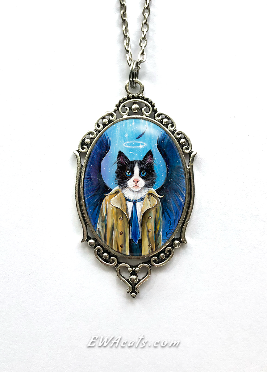 Necklace "Cattiel"