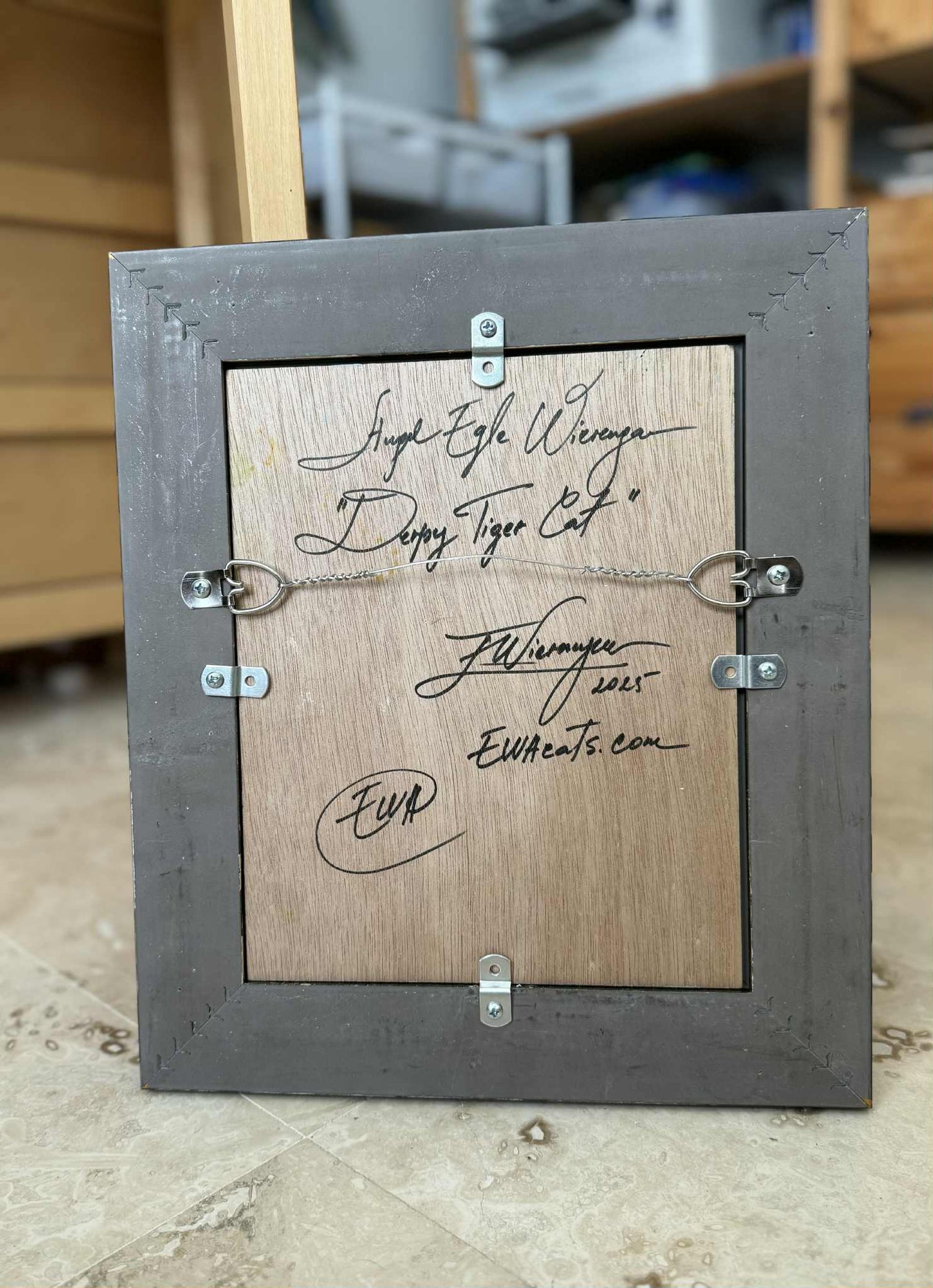 Original Painting "Claws" Inspired by movie Jaws, Glow in black light and in the dark