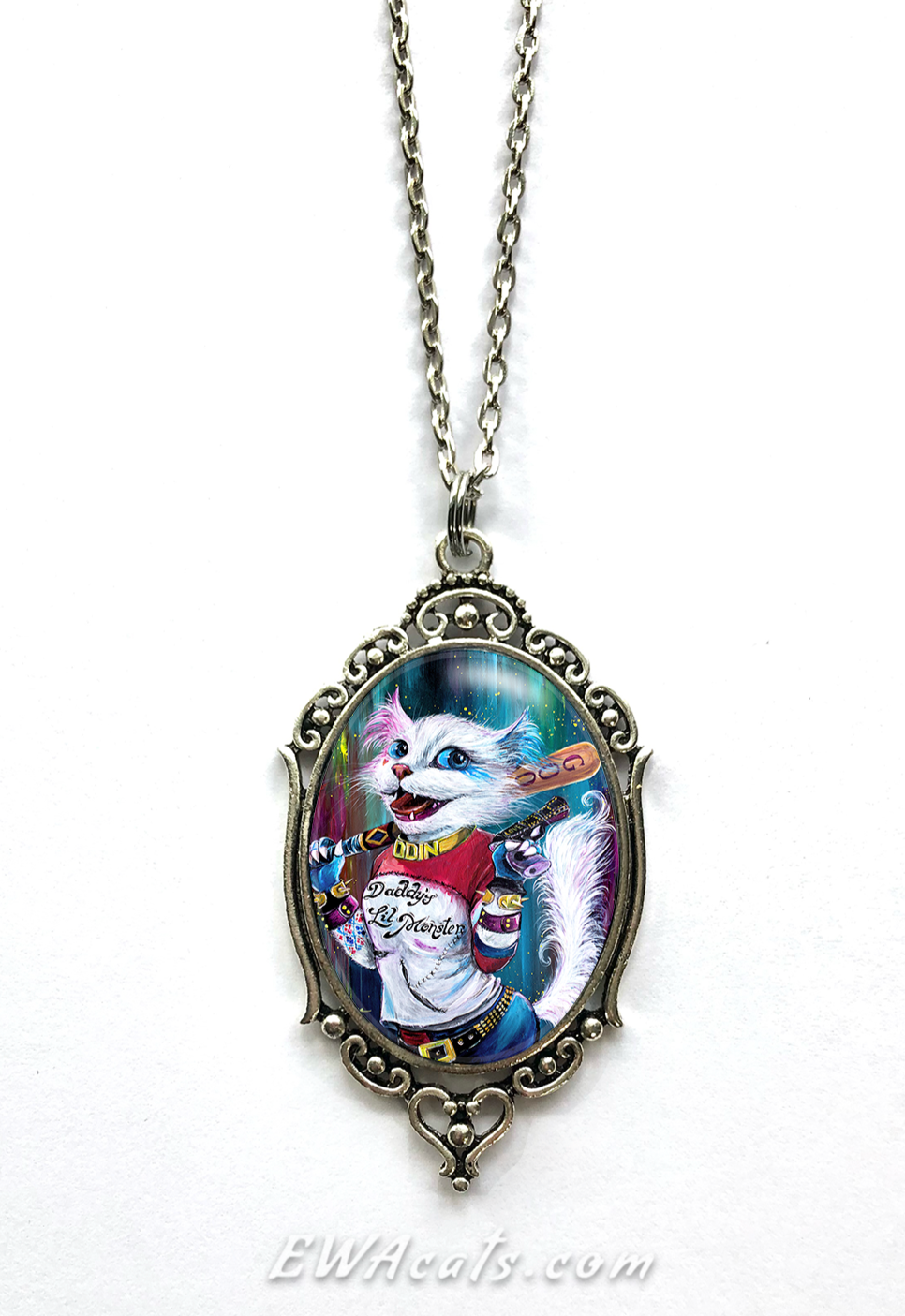 Necklace "Daddy's Lil Monster"