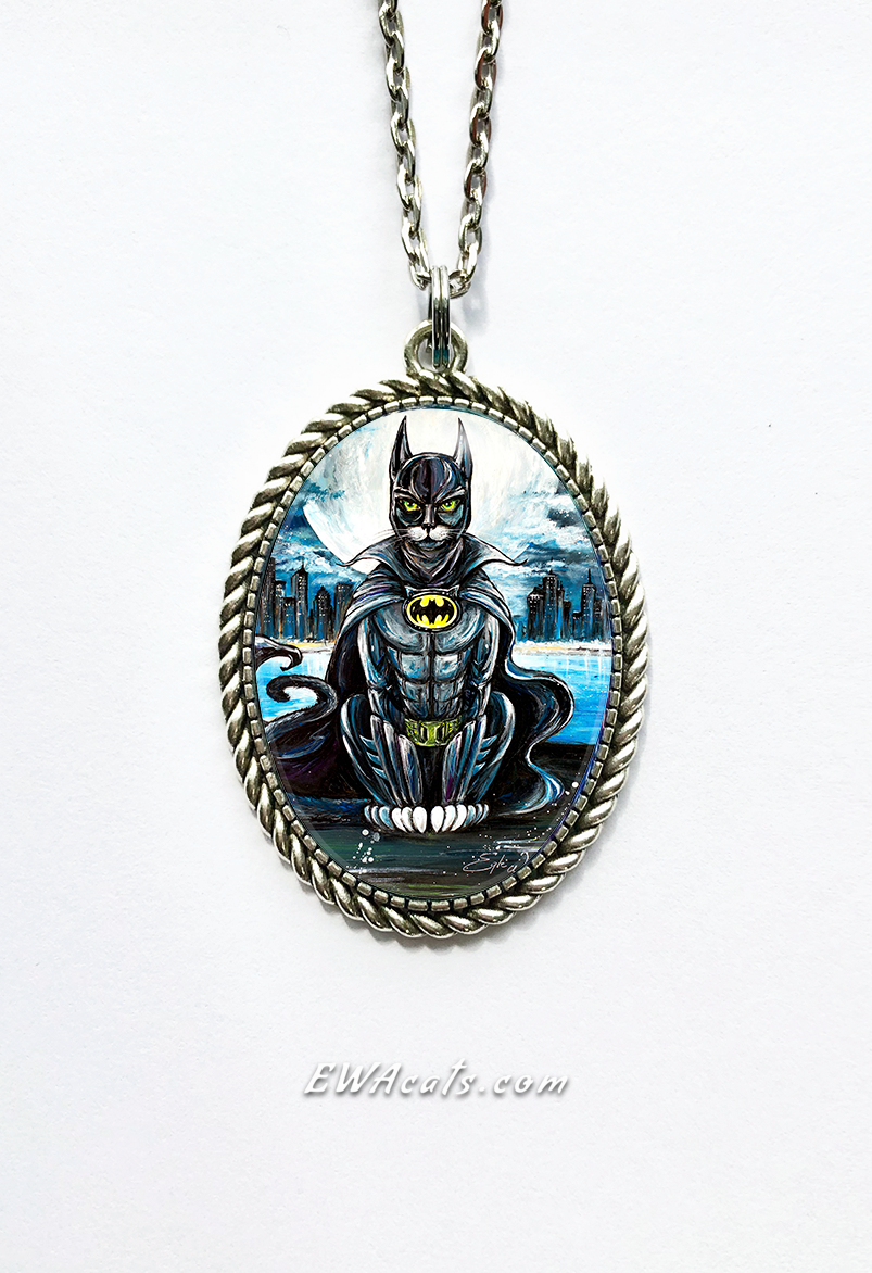 Necklace "The Dark Kat"