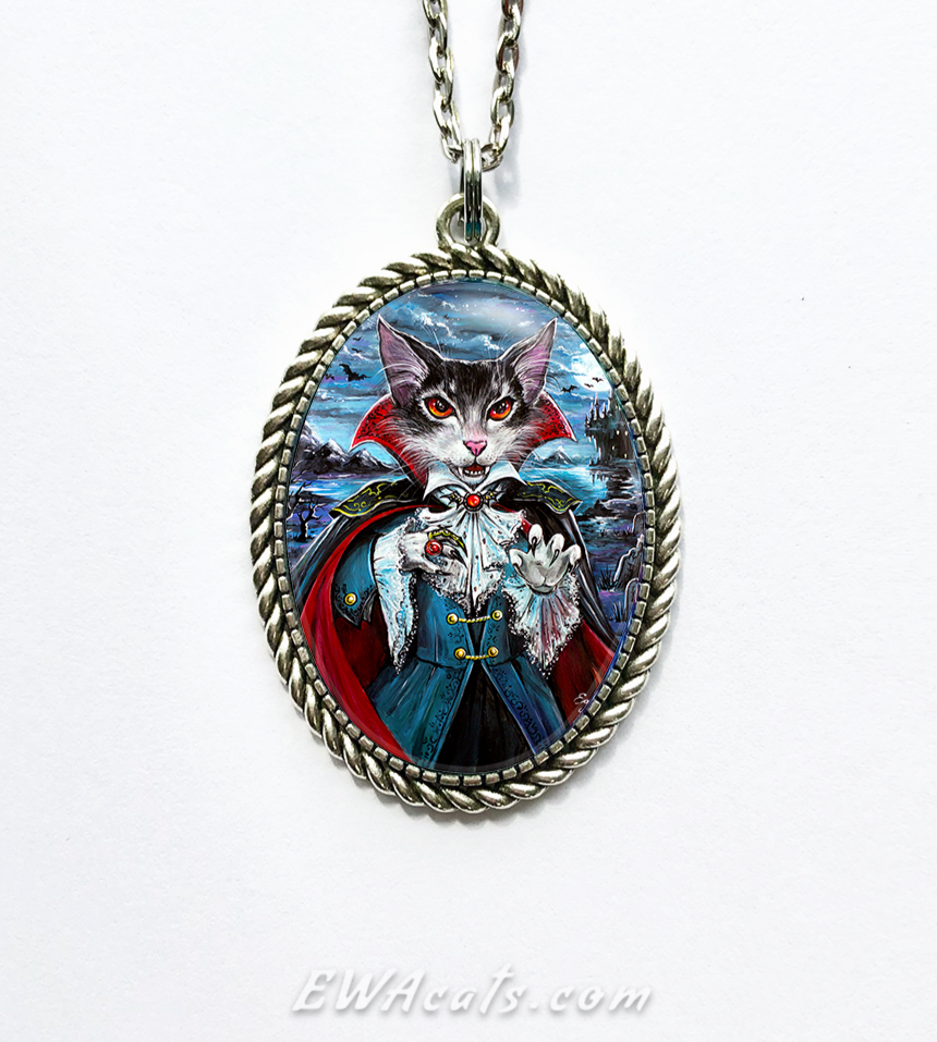 Necklace "DraCatula"