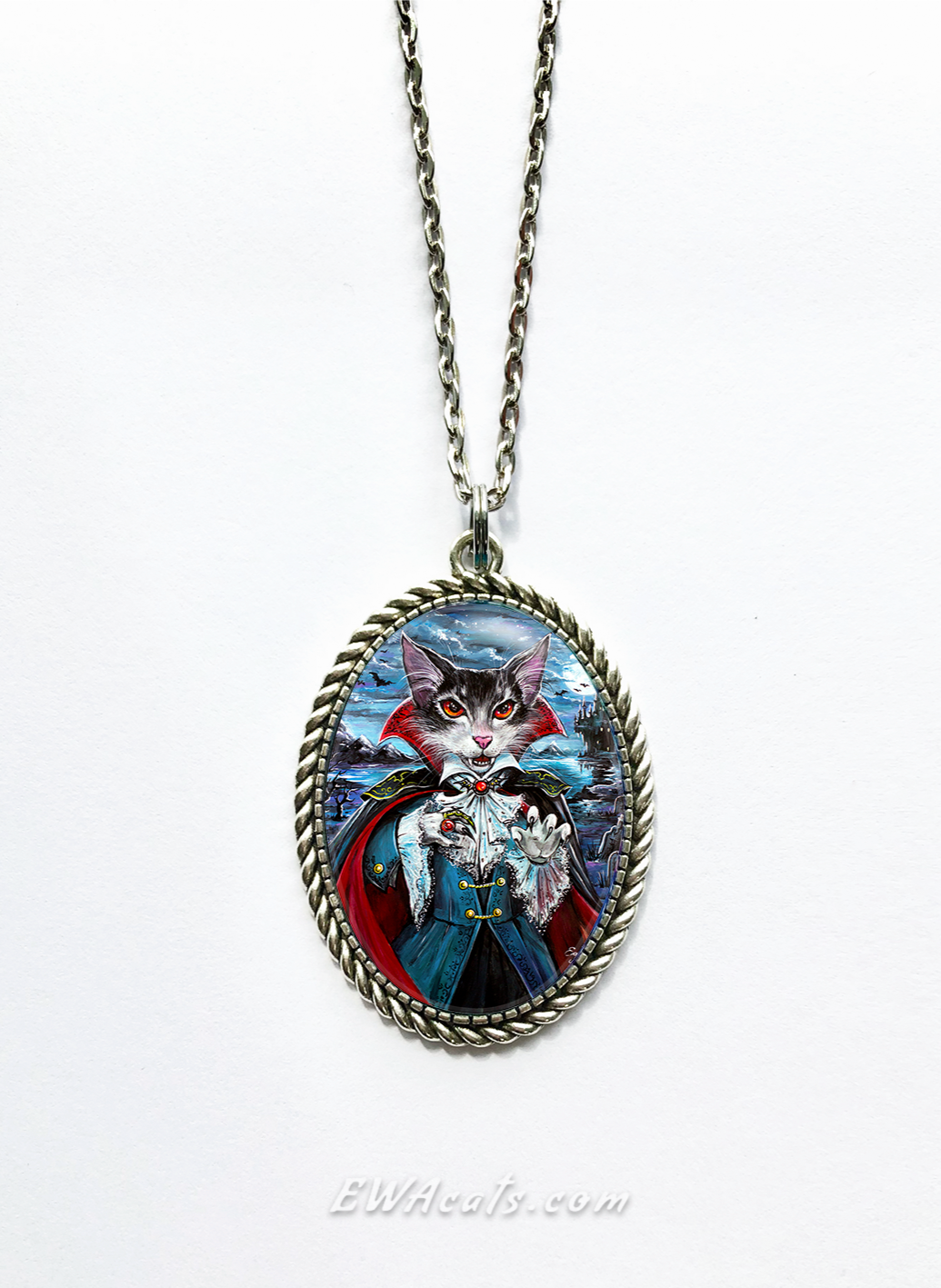Necklace "DraCatula"