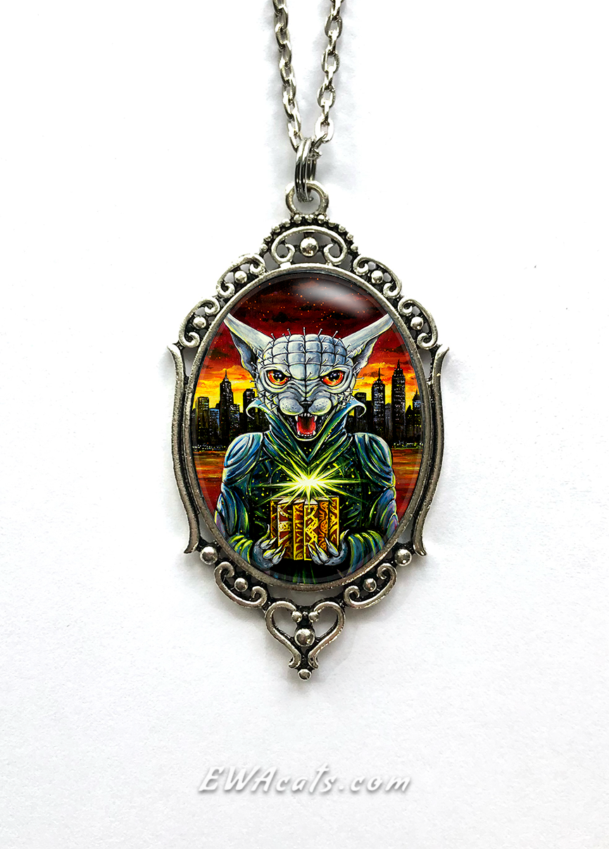 Necklace "Hell Kitty"