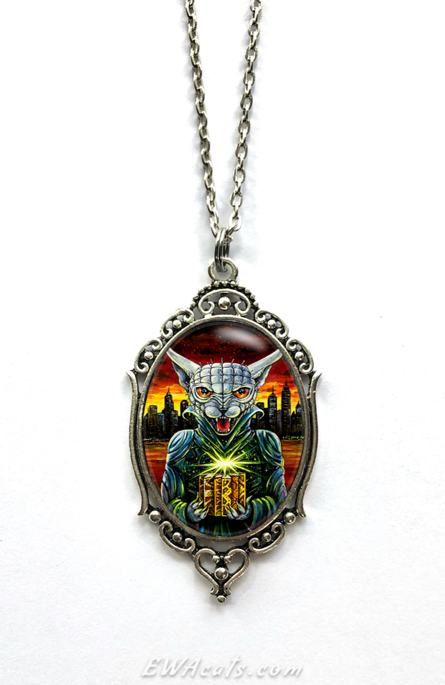 Necklace "Hell Kitty"