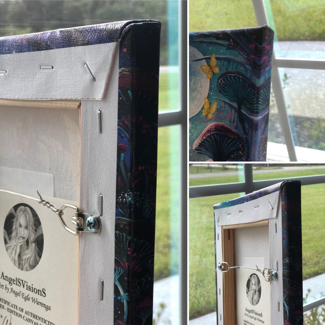 CANVAS "Kitty Stitch" Open Edition Canvas Giclee