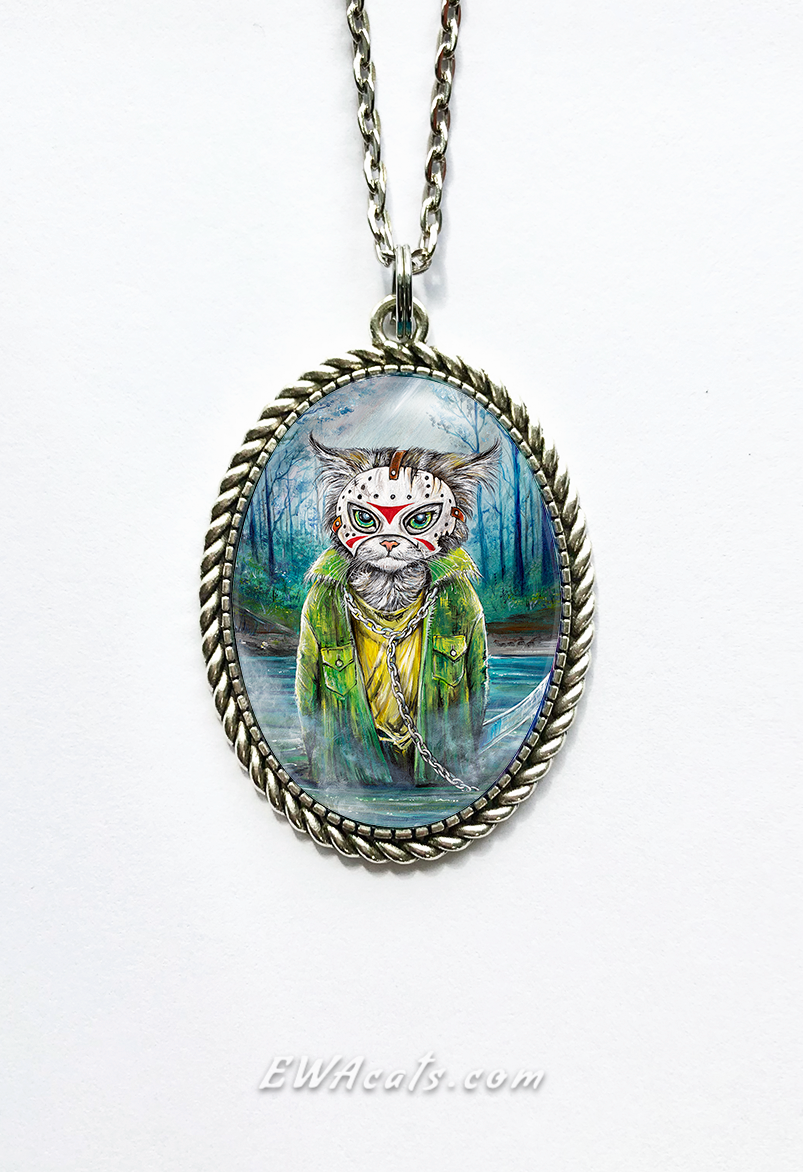 Necklace "Jason MeowHiss"