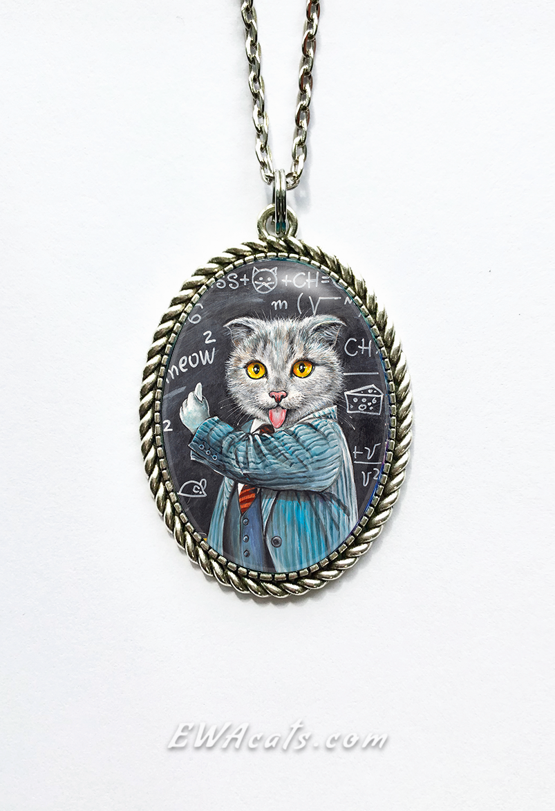 Necklace "Alpurr Kittenstein"
