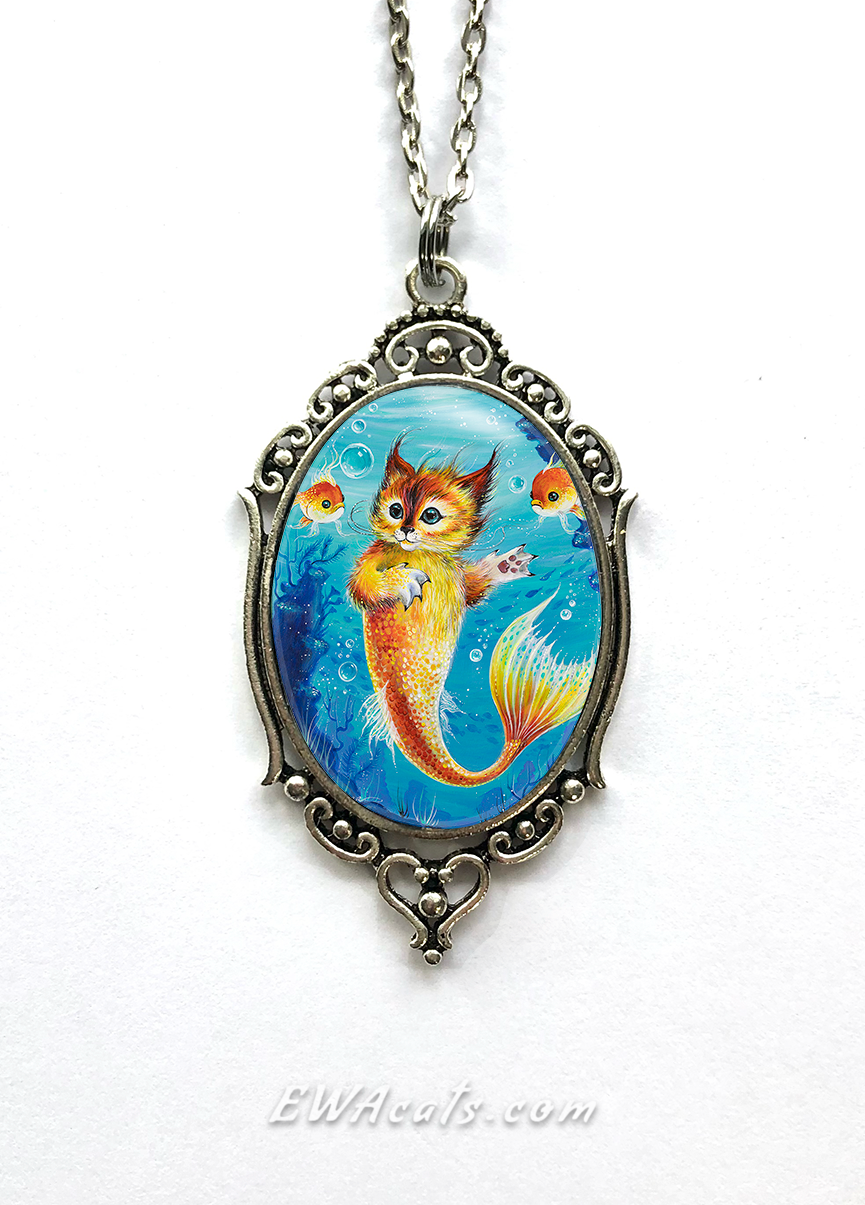 Necklace "Lionhead Merkitty"
