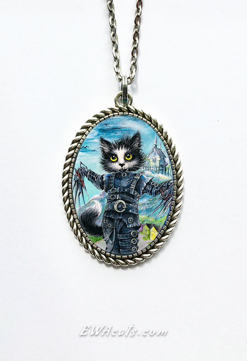 Necklace "Kitty ScissorClaws"