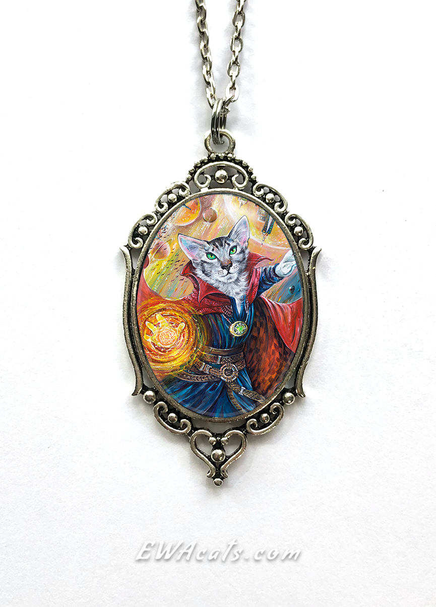 Necklace "Kitty Strange"