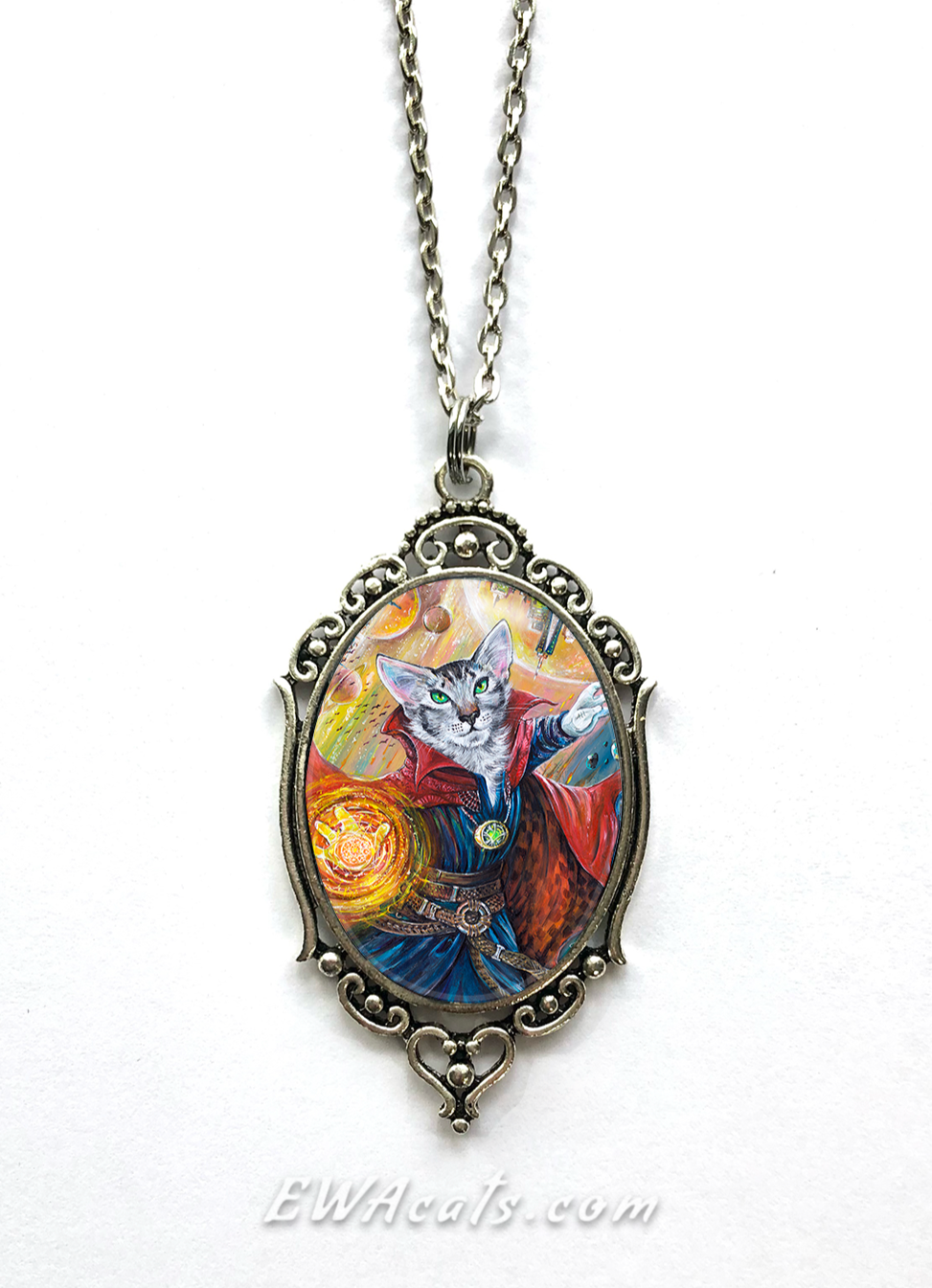 Necklace "Kitty Strange"