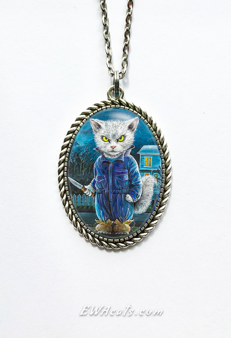 Necklace "Michael Meowers"