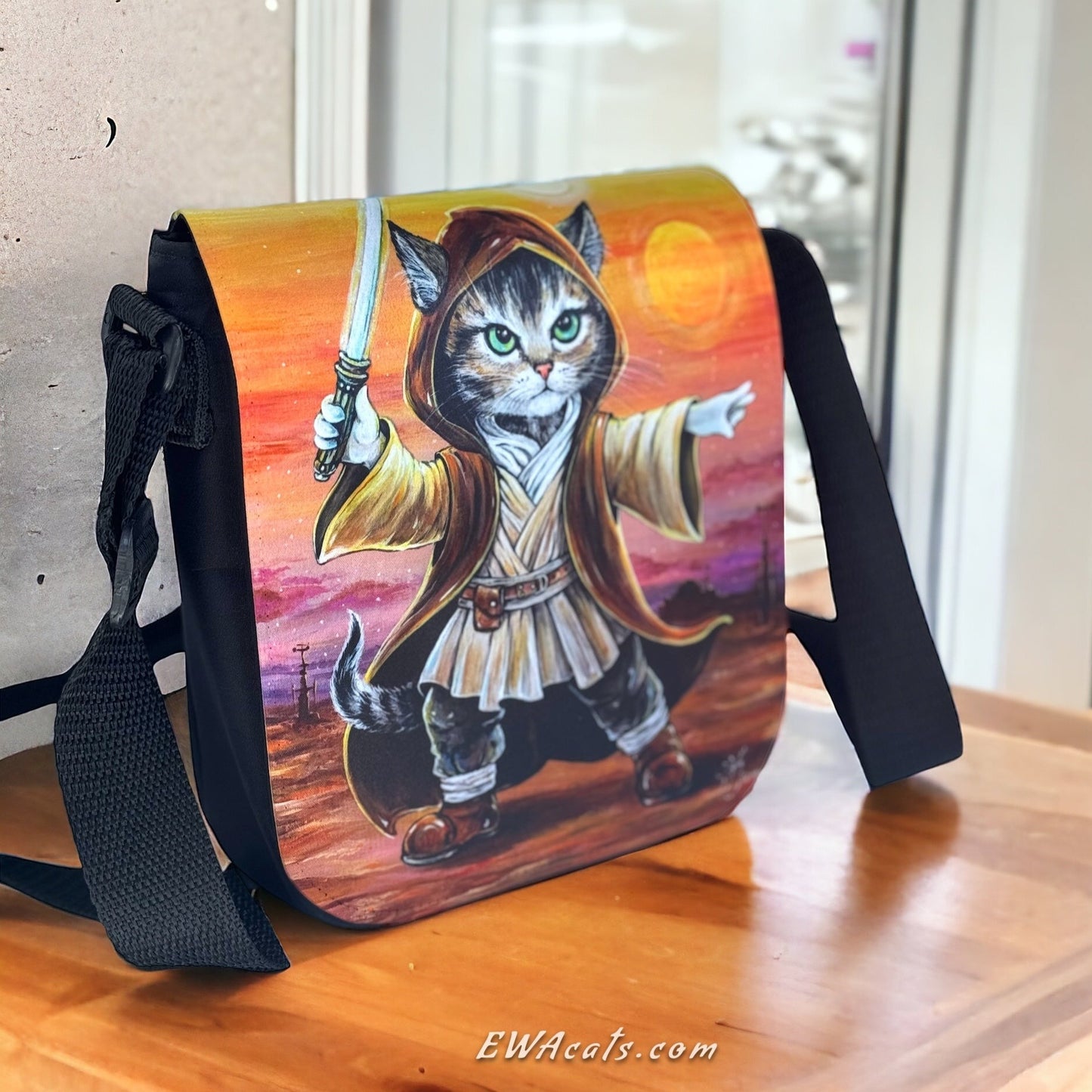 Shoulder Bag "Obi - Wan Catnobi"