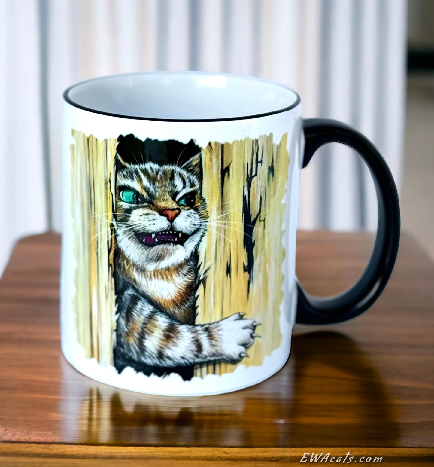 MUG "Here's Kitty"