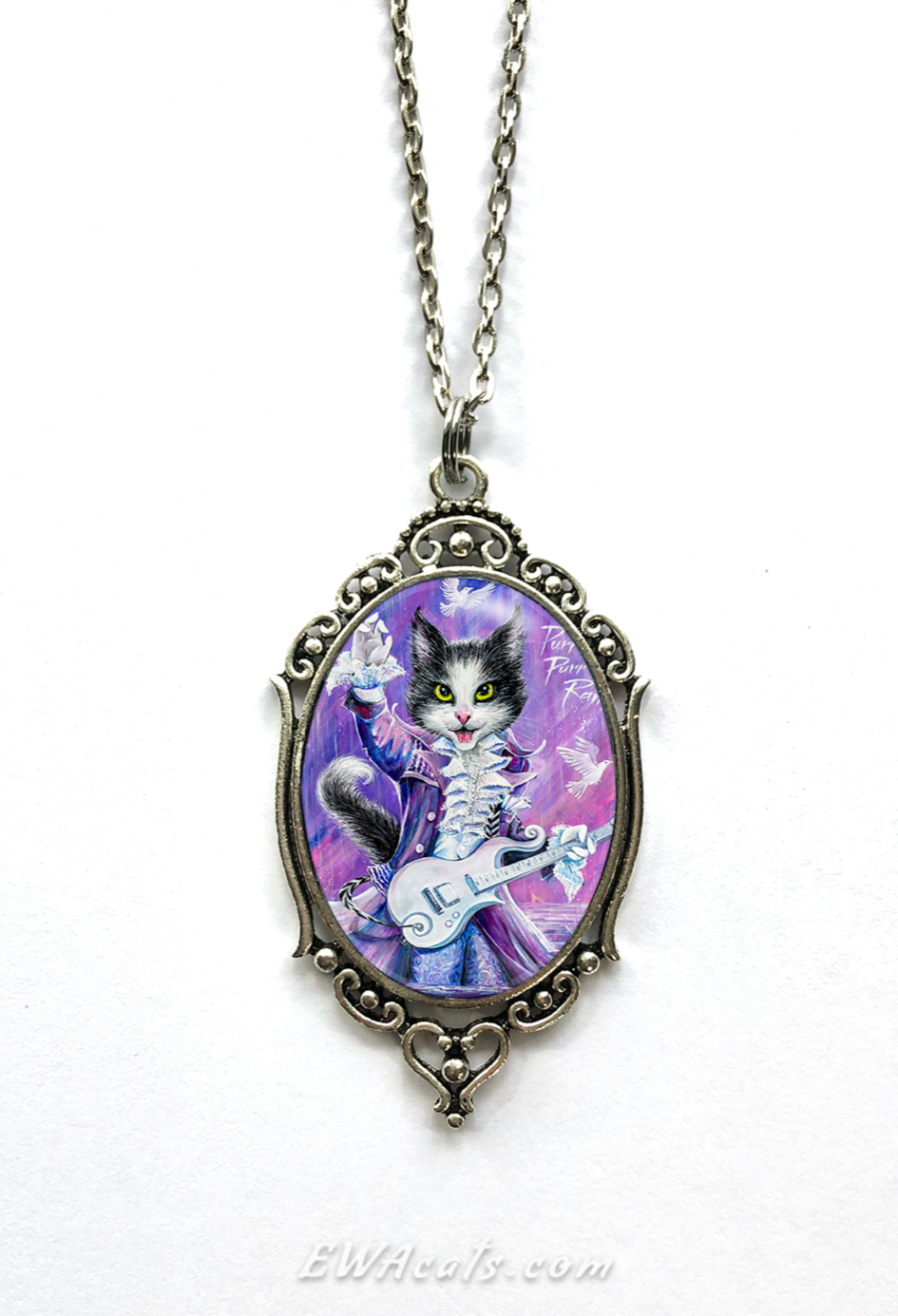 Necklace "Purr Purr Rain!"