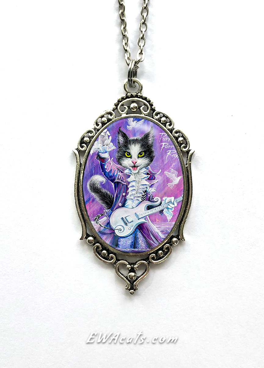 Necklace "Purr Purr Rain!"