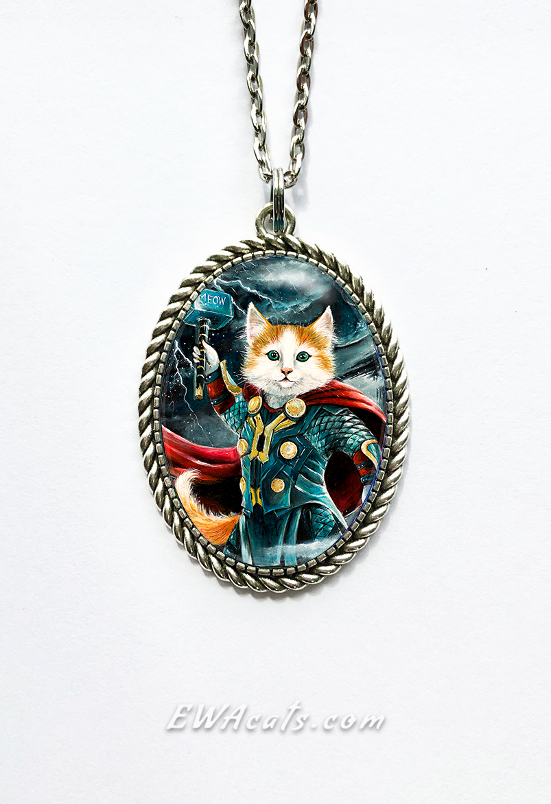 Necklace "Thor Kitty"